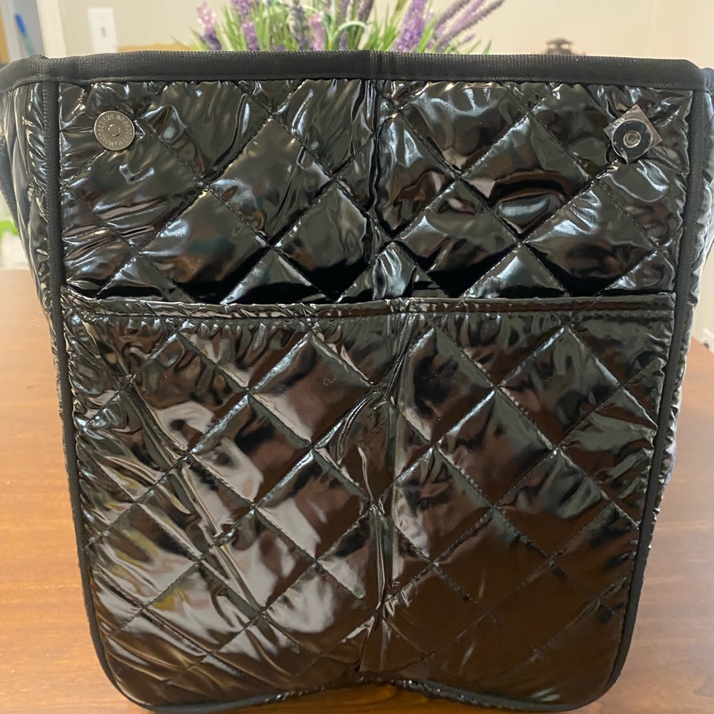 HAUTE SHORE Black Quilted Tote Bag - Picture 4 of 8